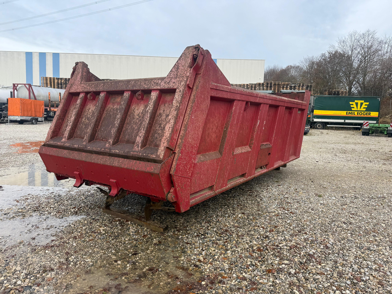Meiller Kipperaufbau 18m3 mit Rahmen und Zylinder - Kalluri korpus: pilt 5 Meiller Kipperaufbau 18m3 mit Rahmen und Zylinder - Kalluri korpus: pilt 5