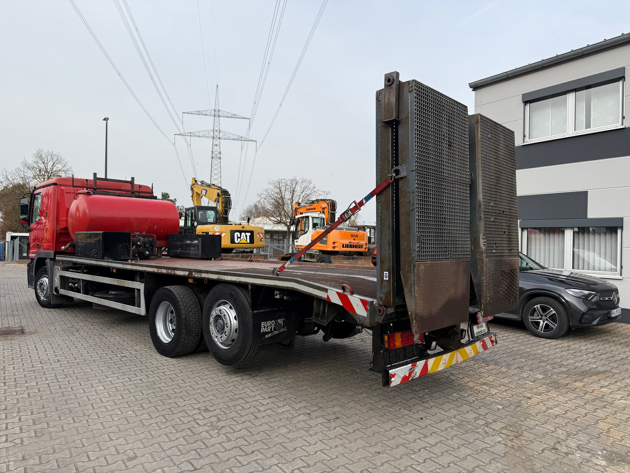 Mercedes-Benz 2541 Actros Baumaschinentransporter Klima Retarder - Treilerveoauto: pilt 5 Mercedes-Benz 2541 Actros Baumaschinentransporter Klima Retarder - Treilerveoauto: pilt 5