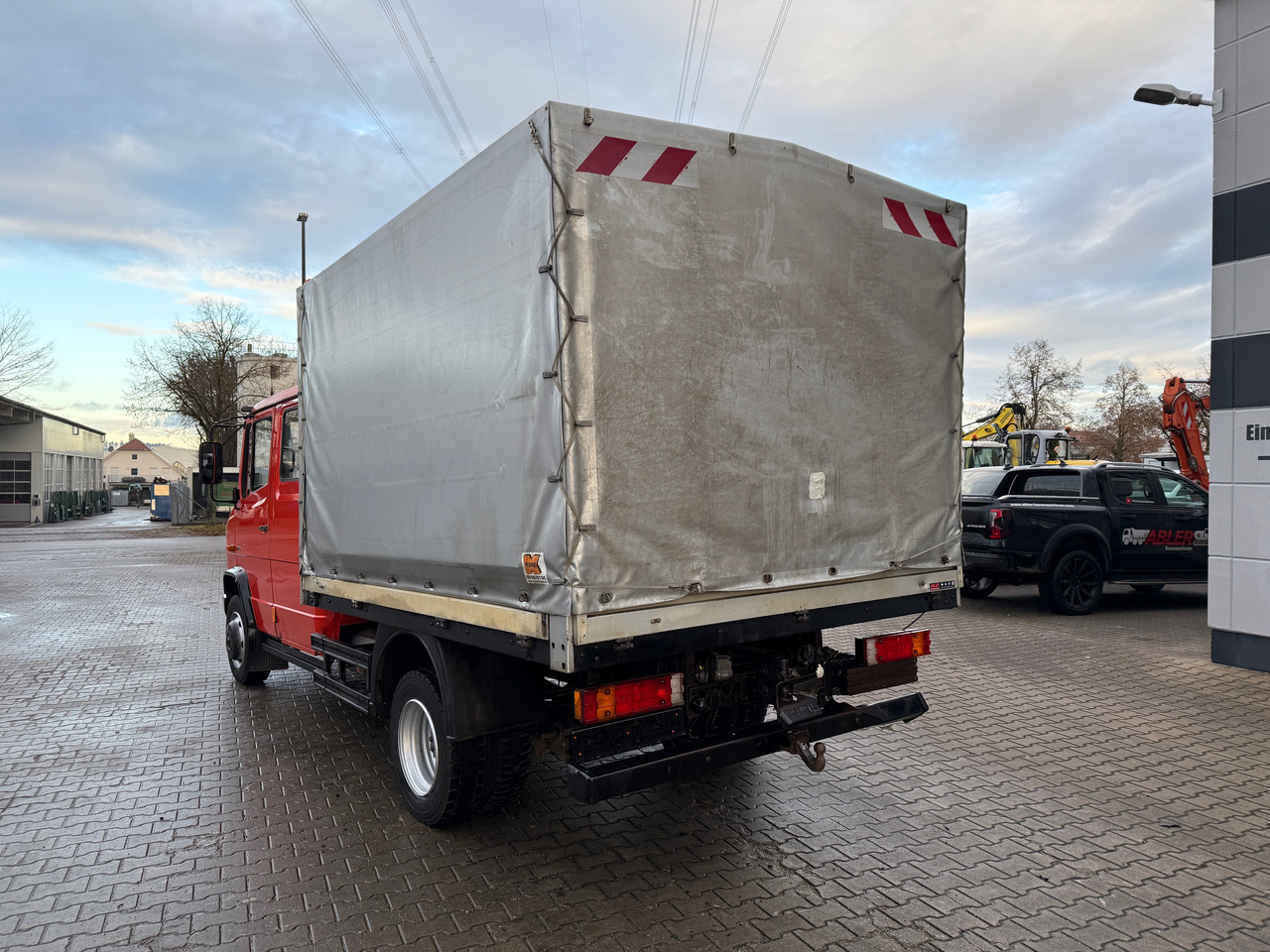 Mercedes-Benz 816 Vario Doka Pritsche Plane 2x AHK - Tent veoauto: pilt 5 Mercedes-Benz 816 Vario Doka Pritsche Plane 2x AHK - Tent veoauto: pilt 5