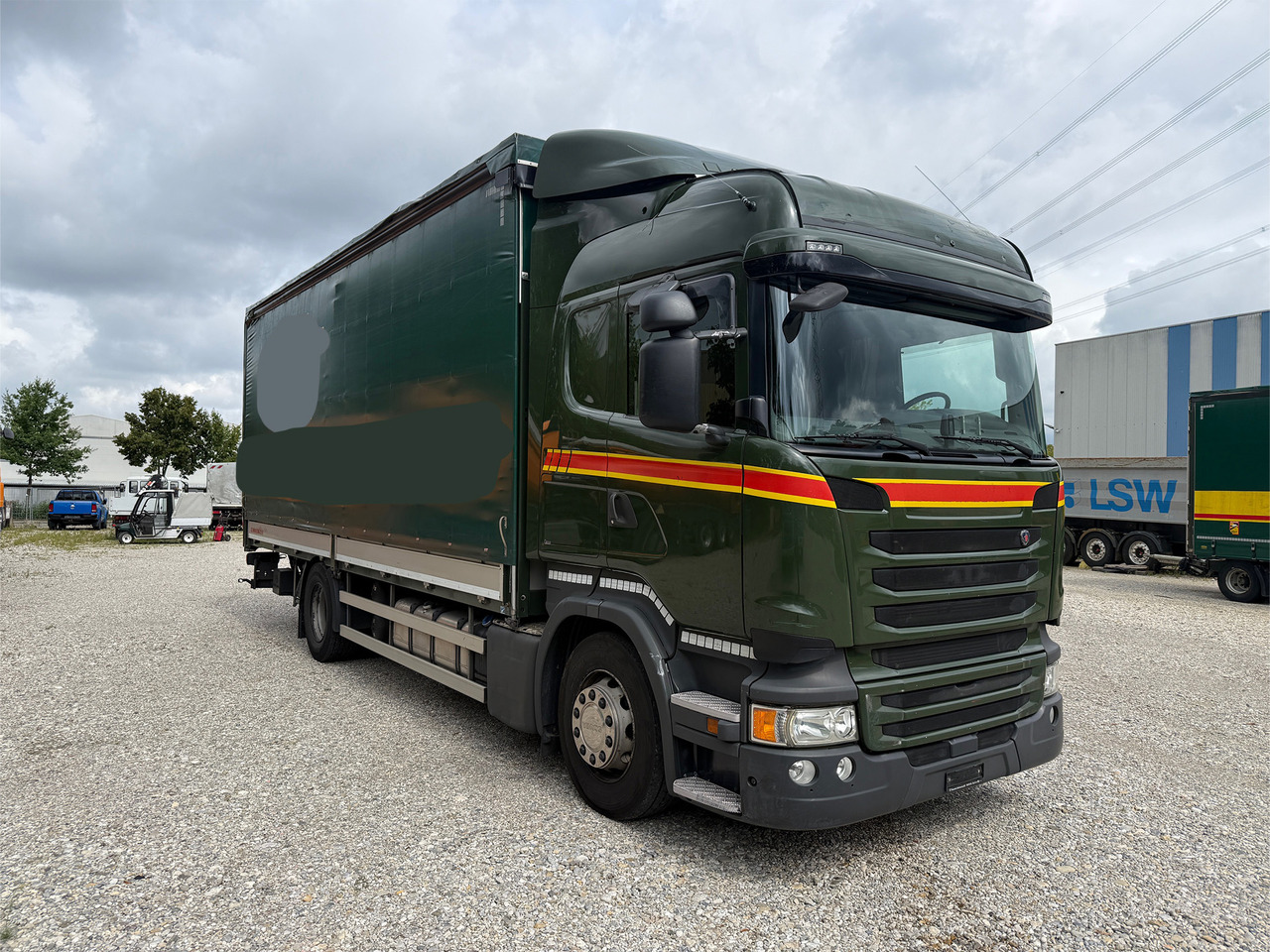 Scania R450 Gardine+Bordwand+Edscha AHK LBW - Tent veoauto: pilt 3 Scania R450 Gardine+Bordwand+Edscha AHK LBW - Tent veoauto: pilt 3