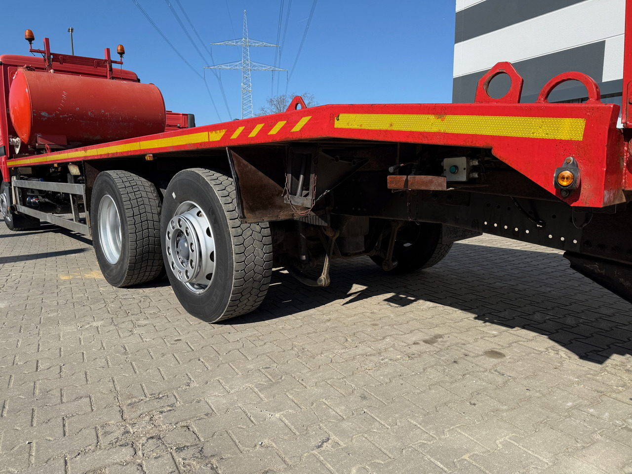 Veoauto Mercedes-Benz 2540 Actros MP1 Baumaschinentrnasporter: pilt 10