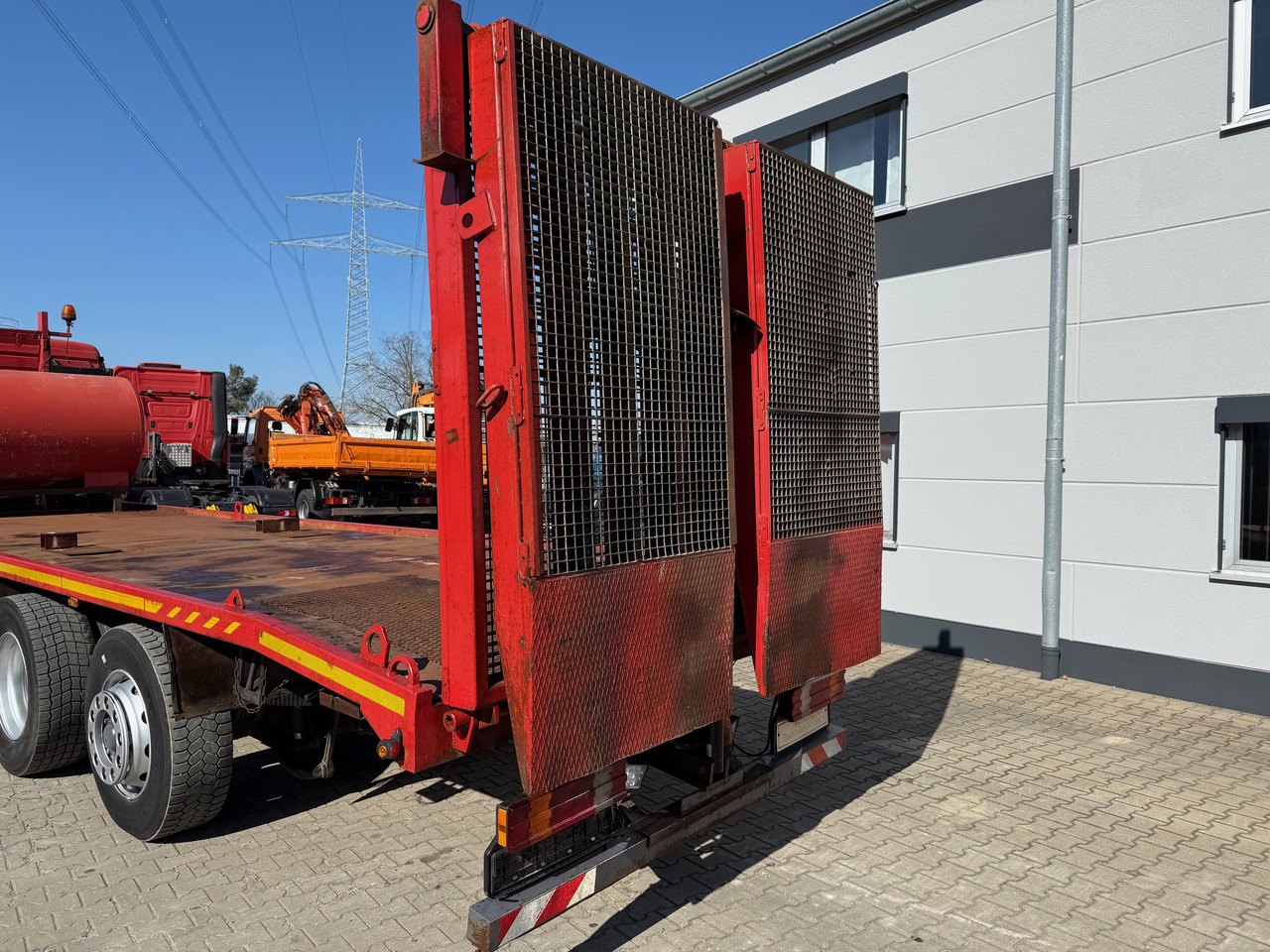 Veoauto Mercedes-Benz 2540 Actros MP1 Baumaschinentrnasporter: pilt 7
