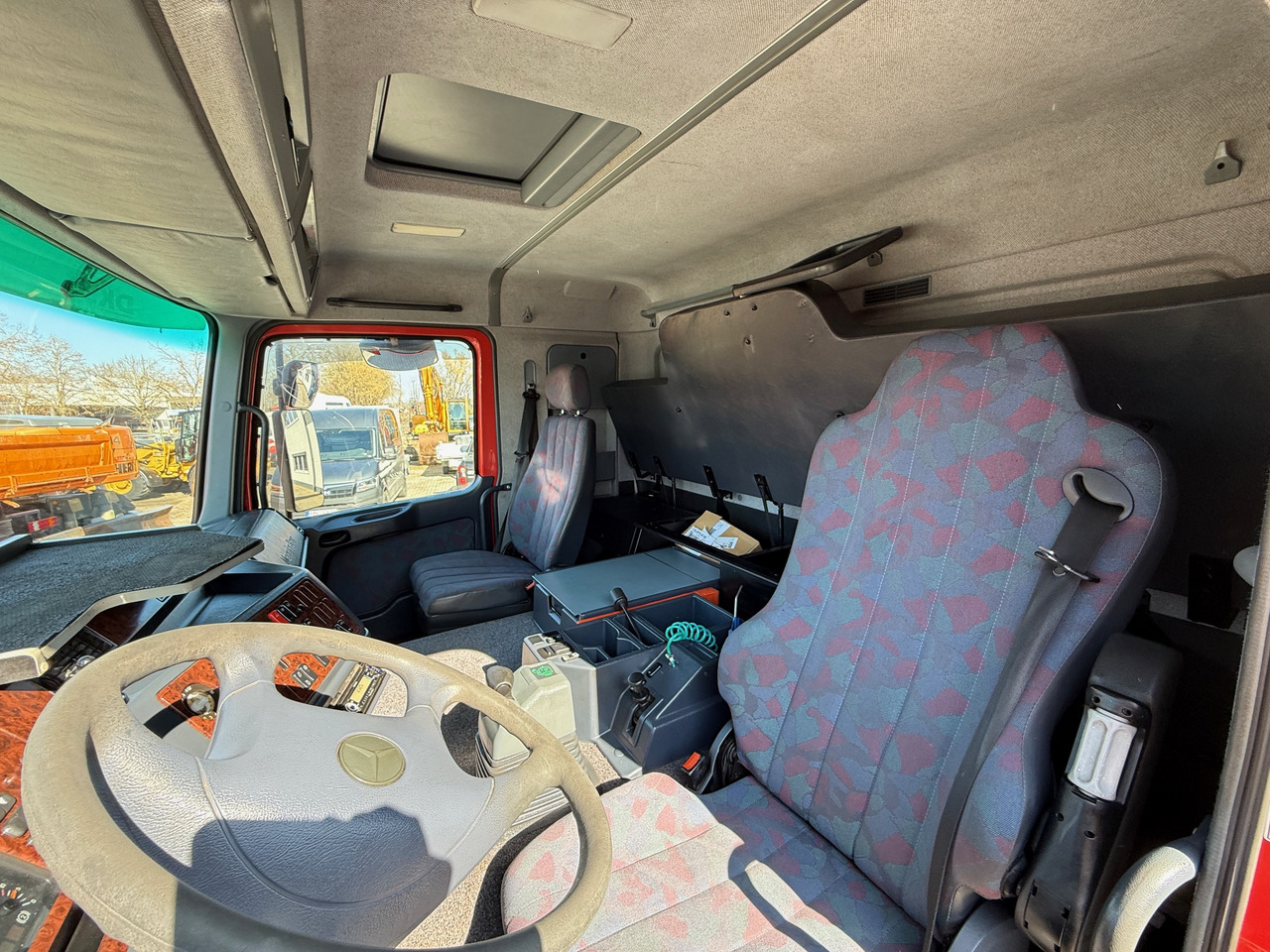 Veoauto Mercedes-Benz 2540 Actros MP1 Baumaschinentrnasporter: pilt 18