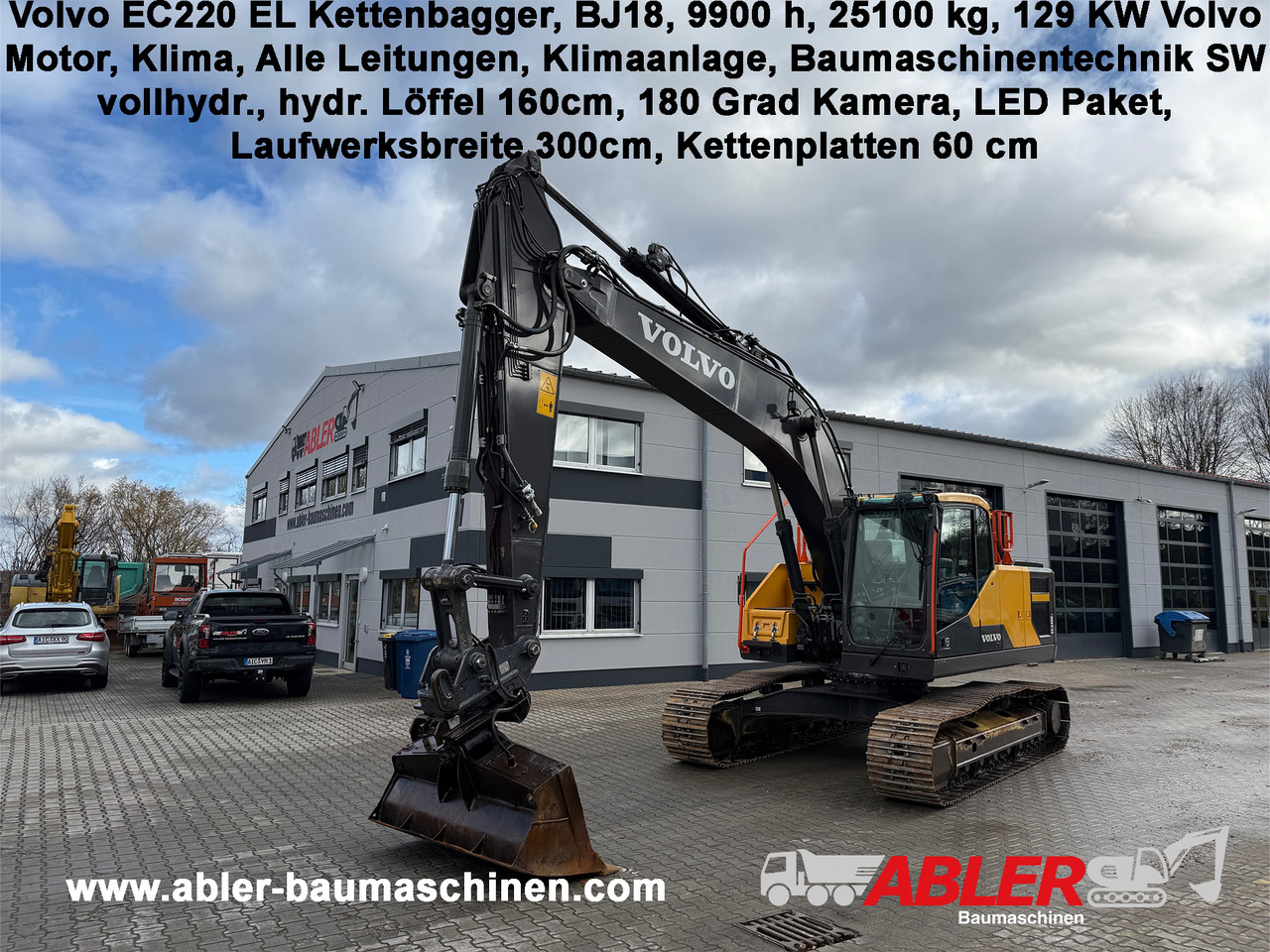 Volvo EC220 EL Kettenbagger Klima 180 Grad LED TOP! - Lintekskavaator: pilt 1 Volvo EC220 EL Kettenbagger Klima 180 Grad LED TOP! - Lintekskavaator: pilt 1