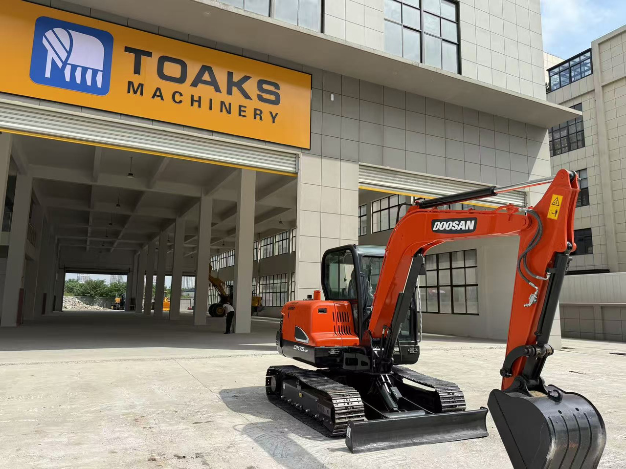DOOSAN DX75 - Miniekskavaator: pilt 2 DOOSAN DX75 - Miniekskavaator: pilt 2