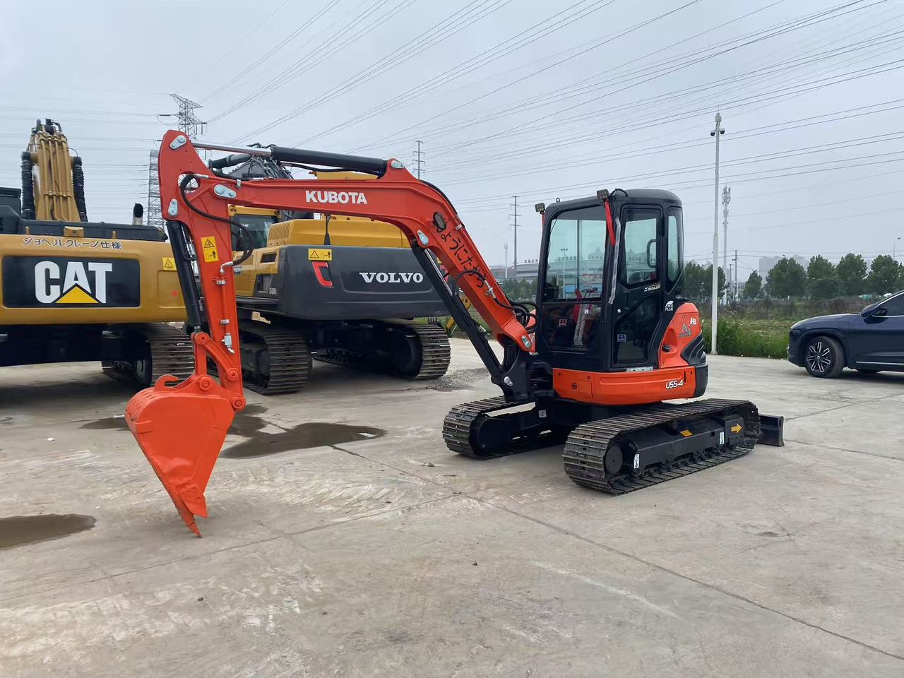 KUBOTA U55 - Miniekskavaator: pilt 3 KUBOTA U55 - Miniekskavaator: pilt 3