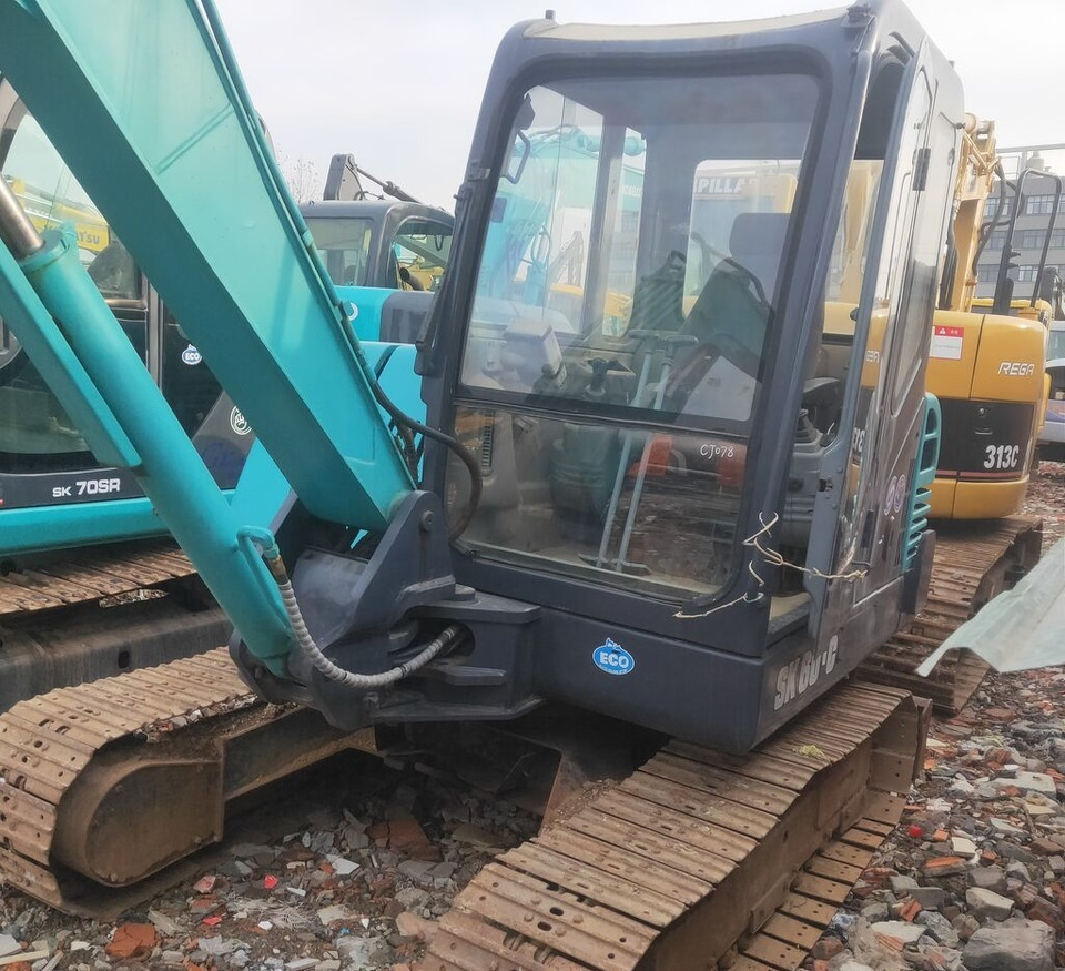Kobelco SK60 with Swing Boom - Miniekskavaator: pilt 3 Kobelco SK60 with Swing Boom - Miniekskavaator: pilt 3
