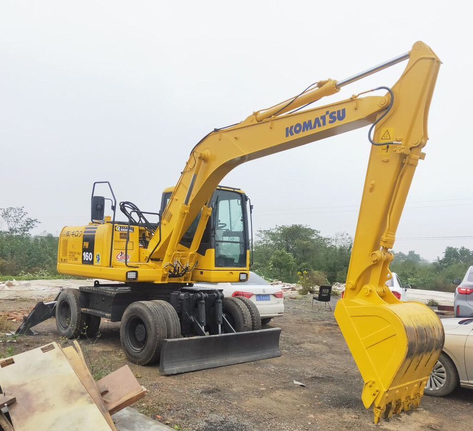 Komatsu PW160 - Ratastel ekskavaator: pilt 3 Komatsu PW160 - Ratastel ekskavaator: pilt 3