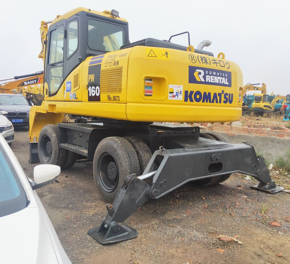 Komatsu PW160 - Ratastel ekskavaator: pilt 5 Komatsu PW160 - Ratastel ekskavaator: pilt 5