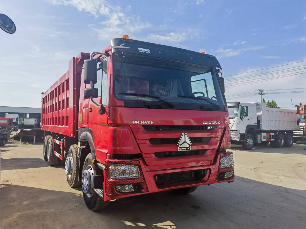 Kallurauto Sinotruk HOWO 371 8*4 Dump truck: pilt 9