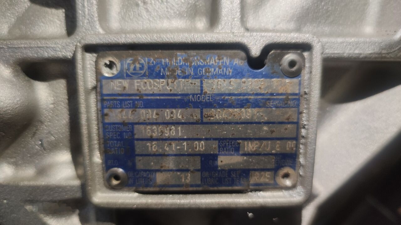 DAF 16S2323 ZF 16S2323 DAF ZF105 truck - Käigukast - Veoauto: pilt 5 DAF 16S2323 ZF 16S2323 DAF ZF105 truck - Käigukast - Veoauto: pilt 5
