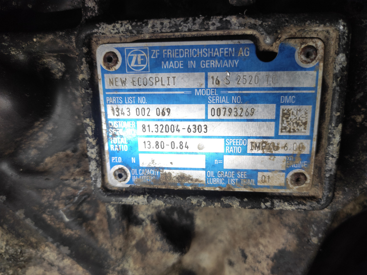 MAN TGA, TGS, TGX - Käigukast - Veoauto: pilt 2 MAN TGA, TGS, TGX - Käigukast - Veoauto: pilt 2