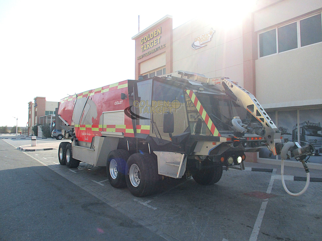 Colet K40E JAGUAR 8x6 Airport Fire Truck - Tuletõrjeauto: pilt 1 Colet K40E JAGUAR 8x6 Airport Fire Truck - Tuletõrjeauto: pilt 1