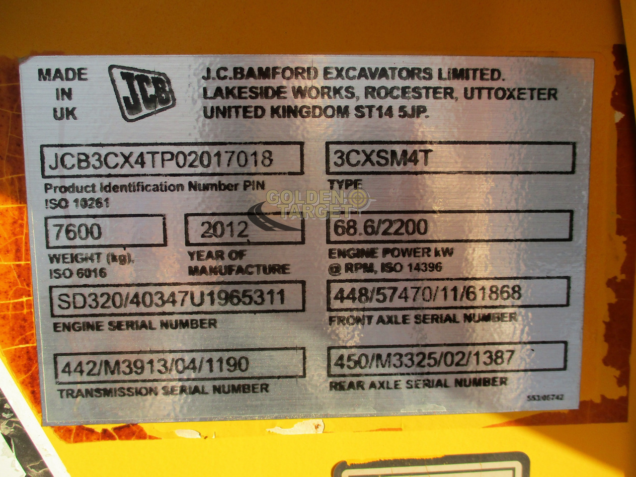Ekskavaator-laadur JCB 3CX: pilt 20