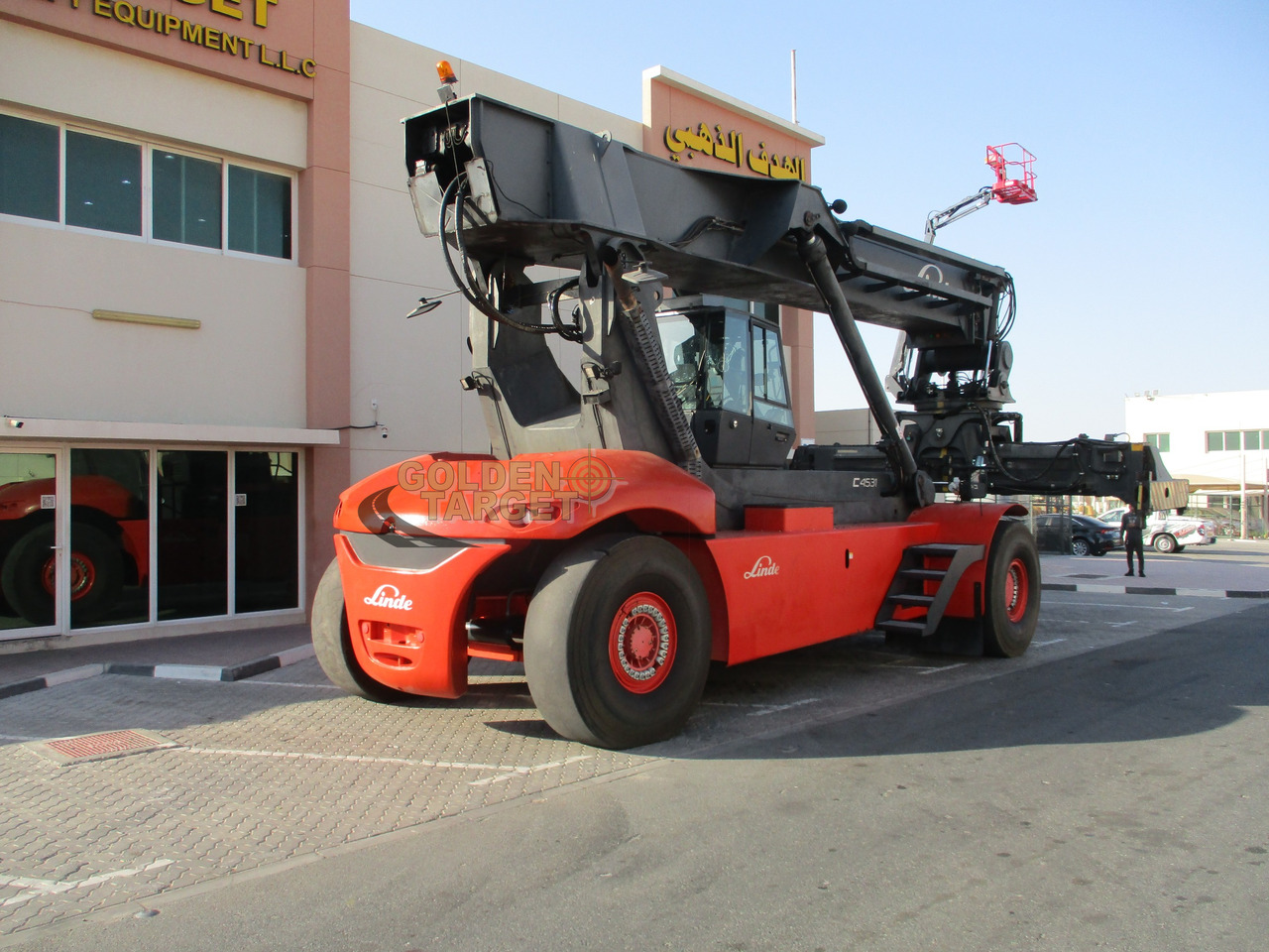 LINDE C4531TL Reach Stacker - Lükandvirnastaja: pilt 4 LINDE C4531TL Reach Stacker - Lükandvirnastaja: pilt 4