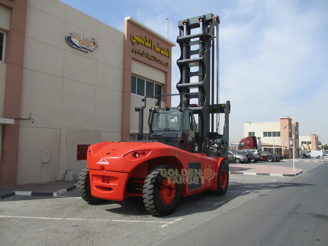 Linde H220 Container Handler - Konteinerite käitleja: pilt 3 Linde H220 Container Handler - Konteinerite käitleja: pilt 3