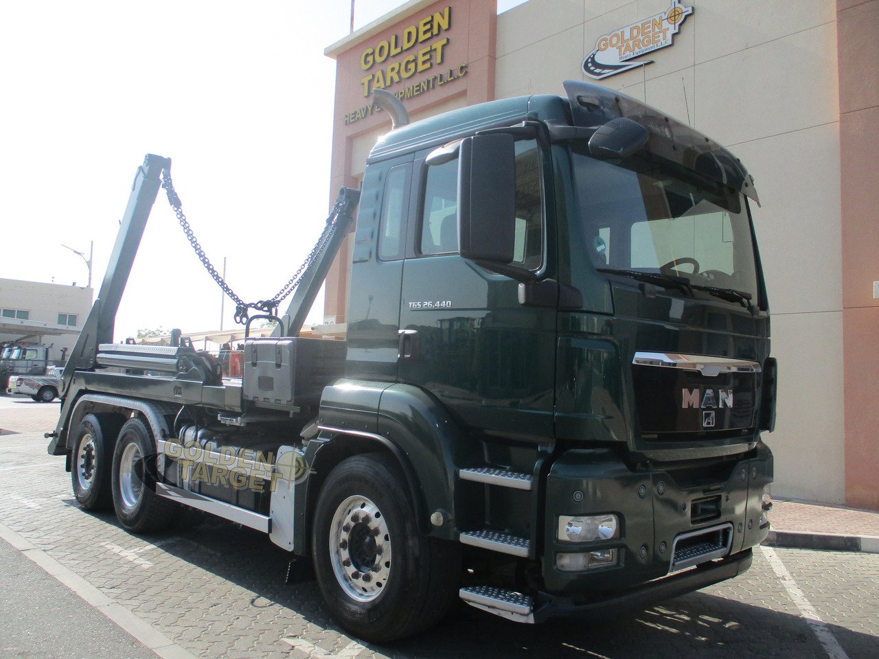 MAN TGS 26.440 6x2 Skip Loader - Nöörtõstukiga veoauto: pilt 1 MAN TGS 26.440 6x2 Skip Loader - Nöörtõstukiga veoauto: pilt 1