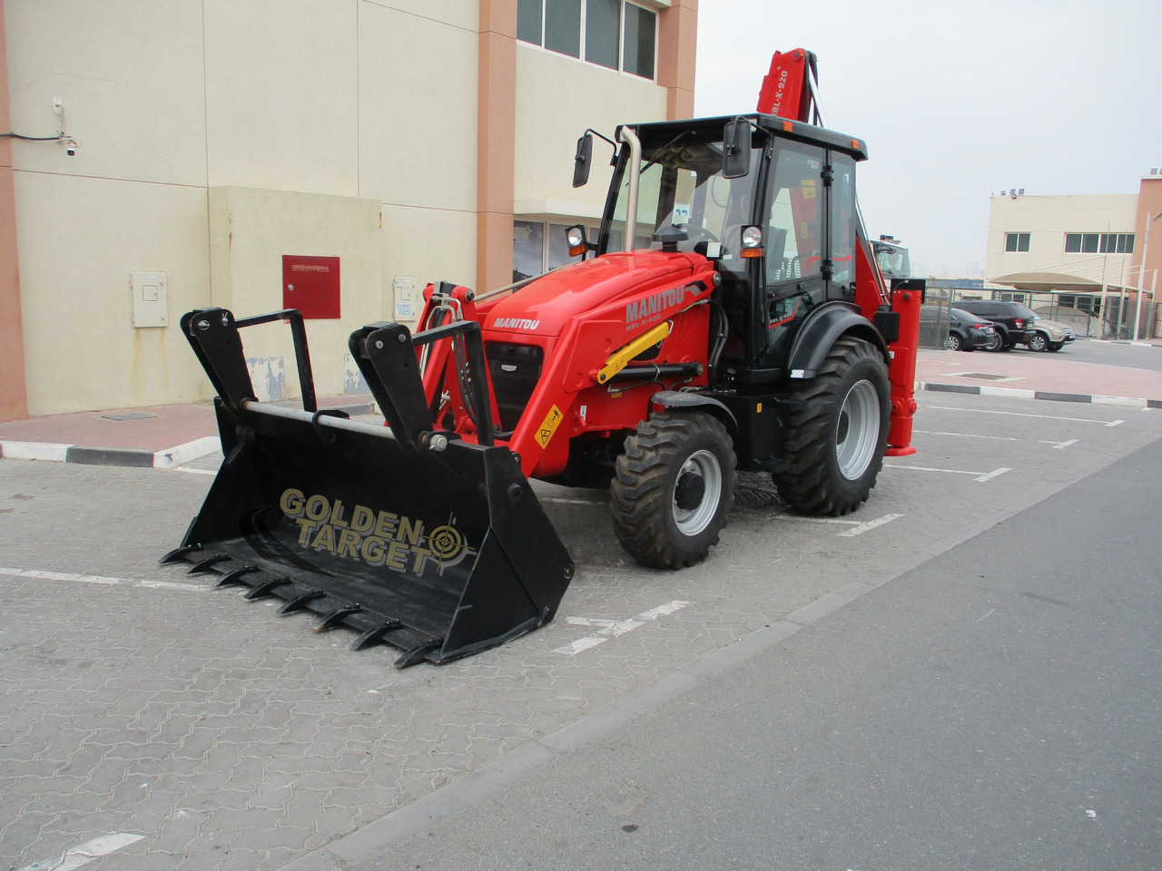 MANITOU MBL-X-920 BACKHOE LOADER - Ekskavaator-laadur: pilt 2 MANITOU MBL-X-920 BACKHOE LOADER - Ekskavaator-laadur: pilt 2