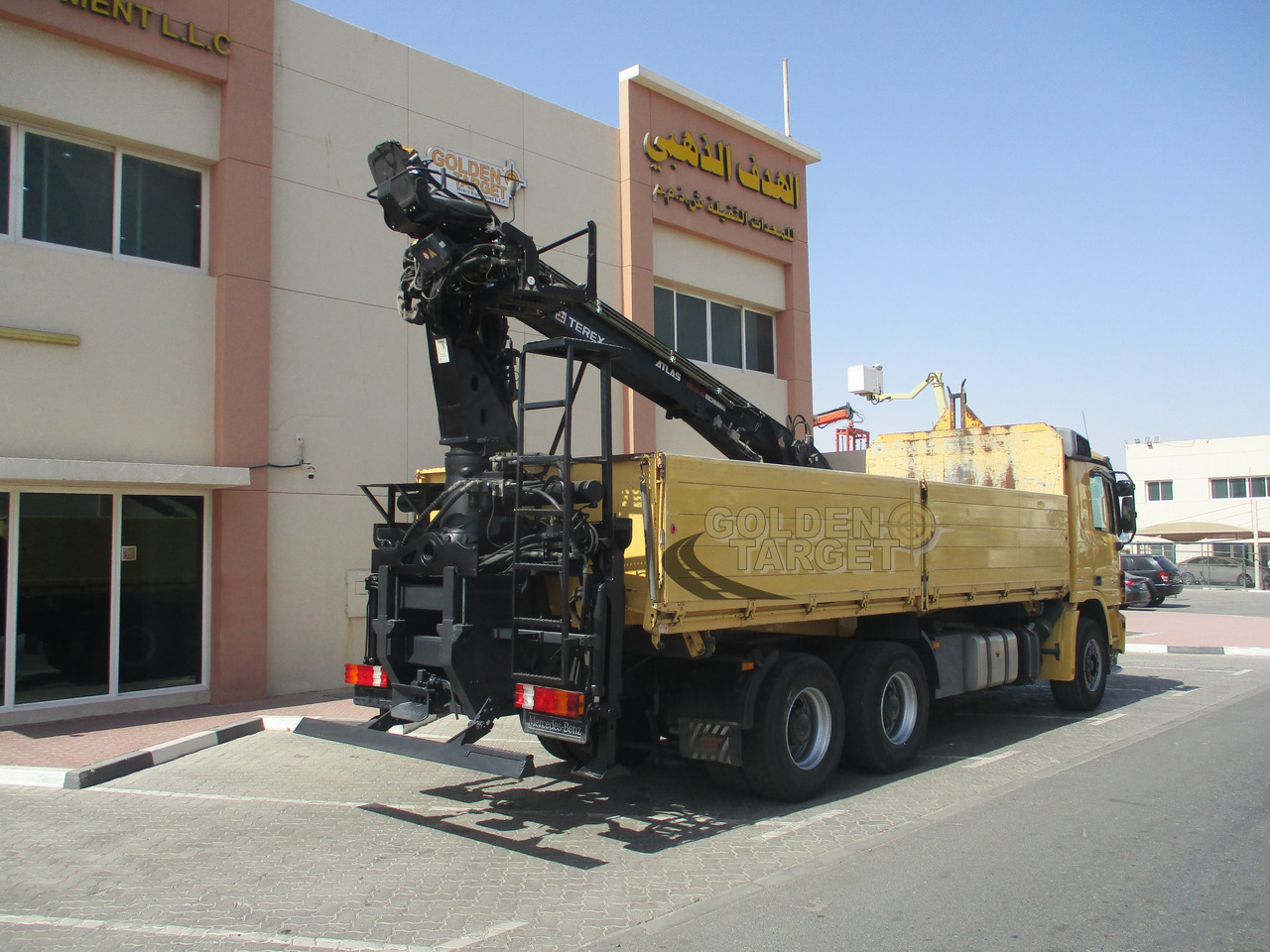 MERCEDES-BENZ ACTROS 2644 6×4 with ATLAS 165.2 Block Crane - Kraanaga veoauto: pilt 3 MERCEDES-BENZ ACTROS 2644 6×4 with ATLAS 165.2 Block Crane - Kraanaga veoauto: pilt 3