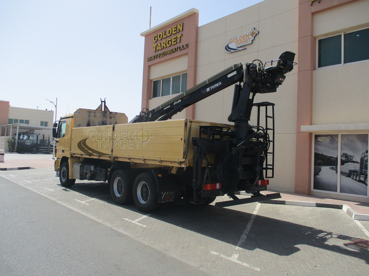 MERCEDES-BENZ ACTROS 2644 6×4 with ATLAS 165.2 Block Crane - Kraanaga veoauto: pilt 4 MERCEDES-BENZ ACTROS 2644 6×4 with ATLAS 165.2 Block Crane - Kraanaga veoauto: pilt 4