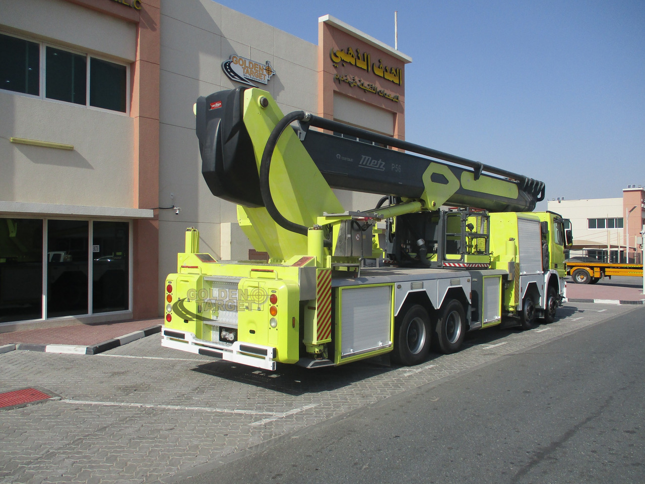 Mercedes ACTROS 4140 8x4 METZ P56 Fire Truck - Tuletõrjeauto: pilt 3 Mercedes ACTROS 4140 8x4 METZ P56 Fire Truck - Tuletõrjeauto: pilt 3