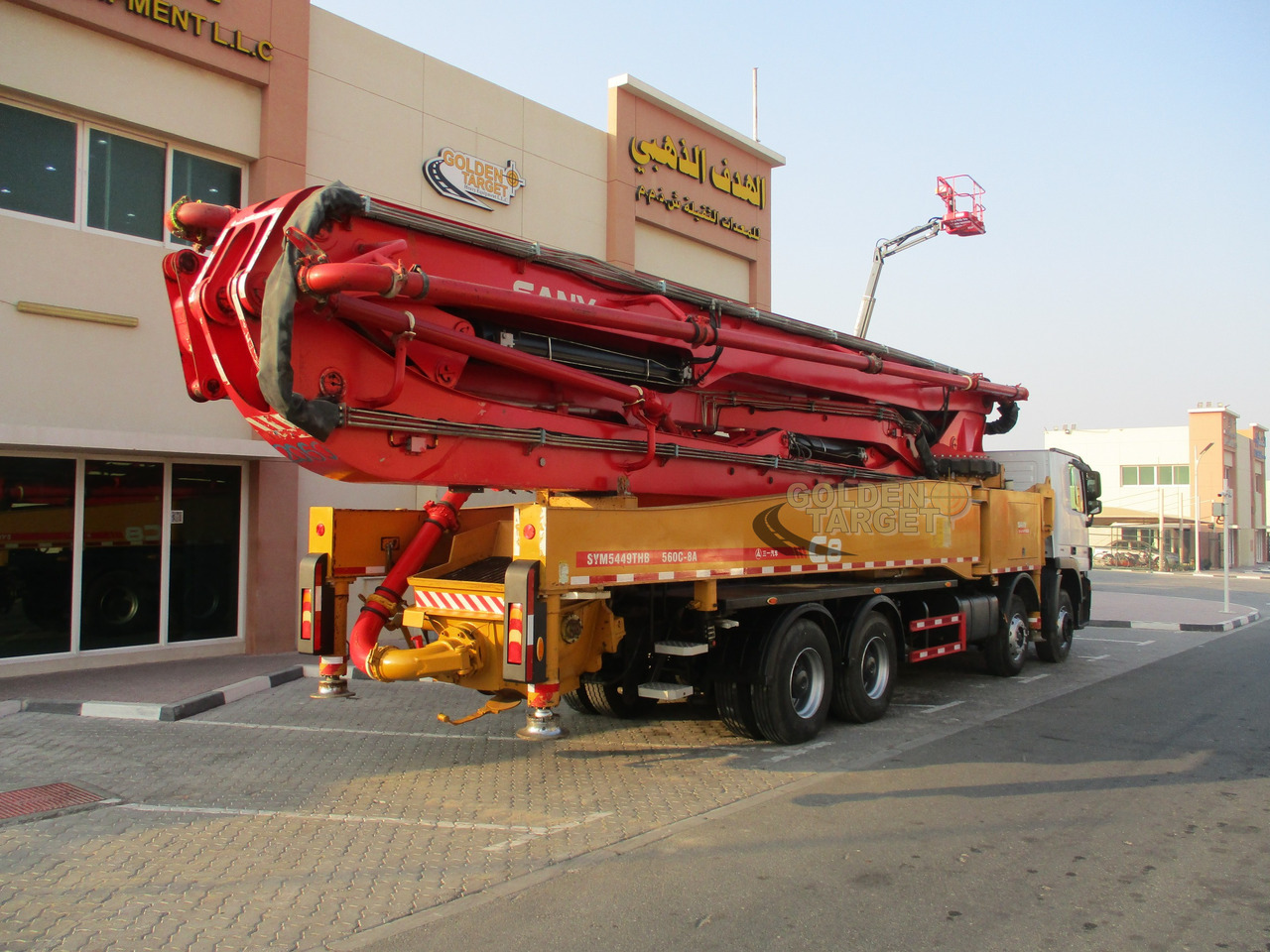 Mercedes ACTROS 4144 8x4 SANY 56m Concrete Pump - Betoonipump: pilt 3 Mercedes ACTROS 4144 8x4 SANY 56m Concrete Pump - Betoonipump: pilt 3