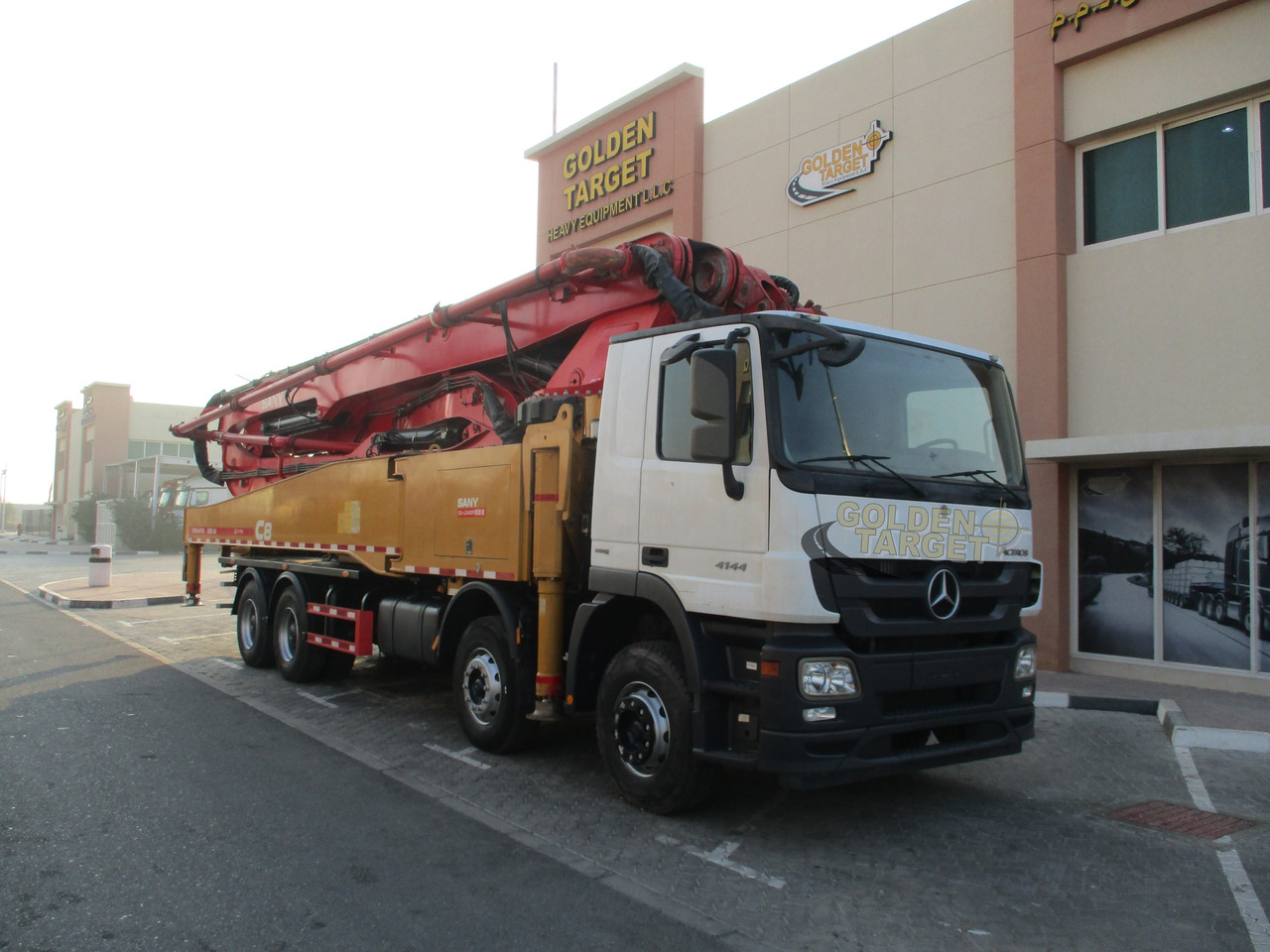 Mercedes ACTROS 4144 8x4 SANY 56m Concrete Pump - Betoonipump: pilt 1 Mercedes ACTROS 4144 8x4 SANY 56m Concrete Pump - Betoonipump: pilt 1