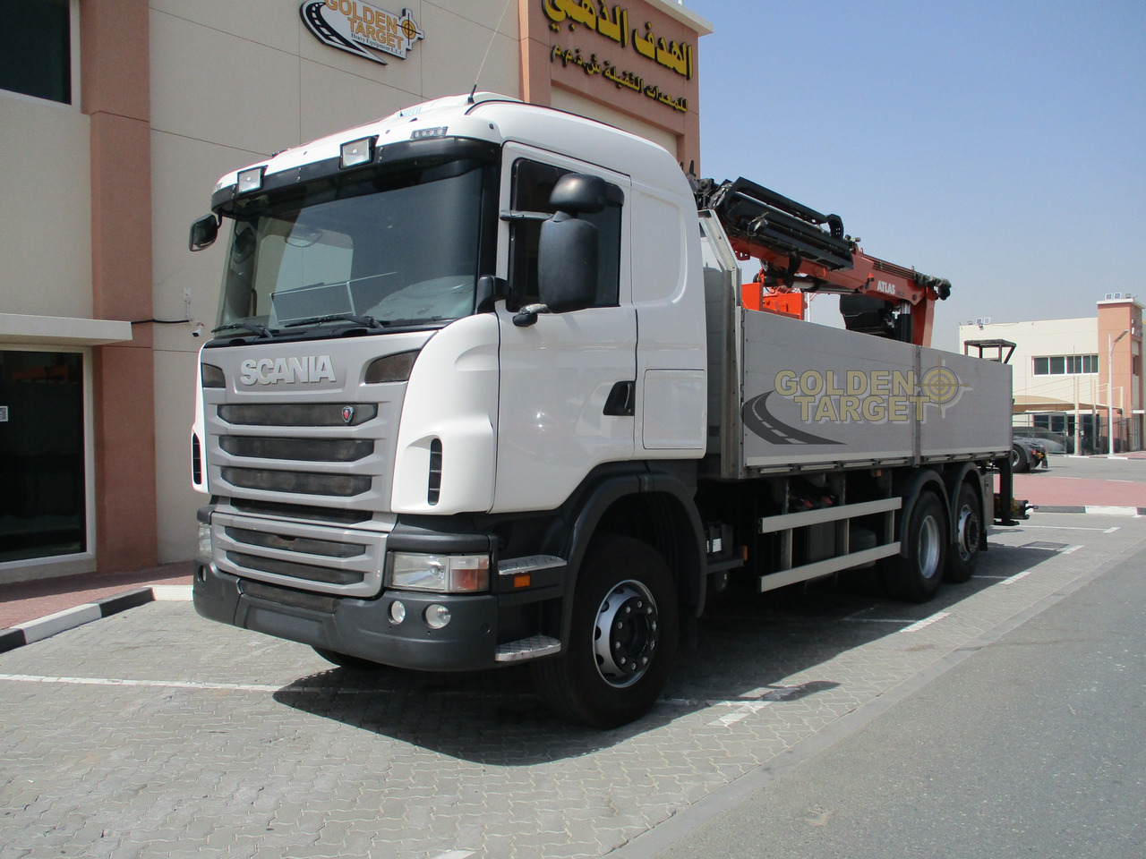 SCANIA G480 6x2 with ATLAS 210.2 Block Crane - Kraanaga veoauto: pilt 2 SCANIA G480 6x2 with ATLAS 210.2 Block Crane - Kraanaga veoauto: pilt 2