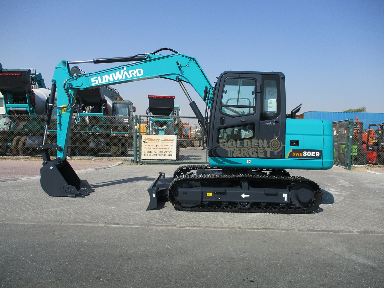 SUNWARD SWE80E9 Mini Hydraulic Excavator - Miniekskavaator: pilt 5 SUNWARD SWE80E9 Mini Hydraulic Excavator - Miniekskavaator: pilt 5