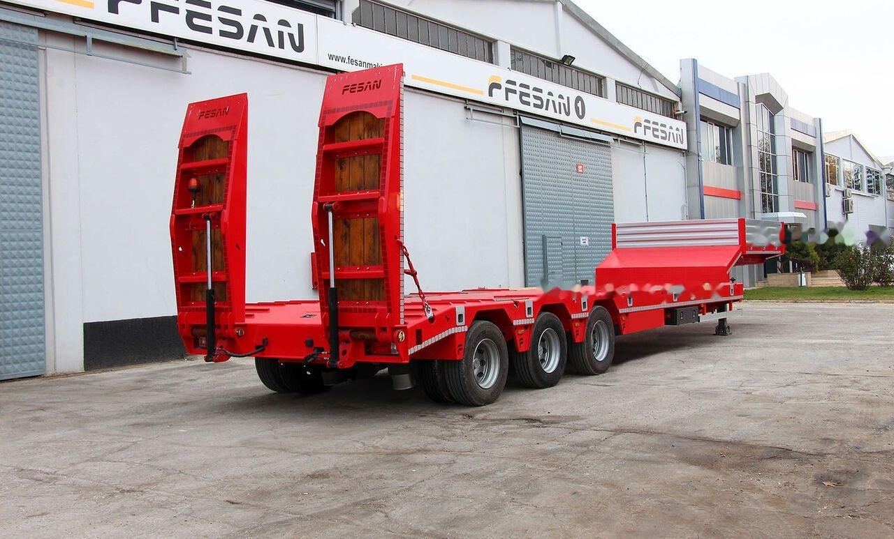 Uus Madal platvormpoolhaagis Fesan 3 AXLES LOWBED: pilt 18