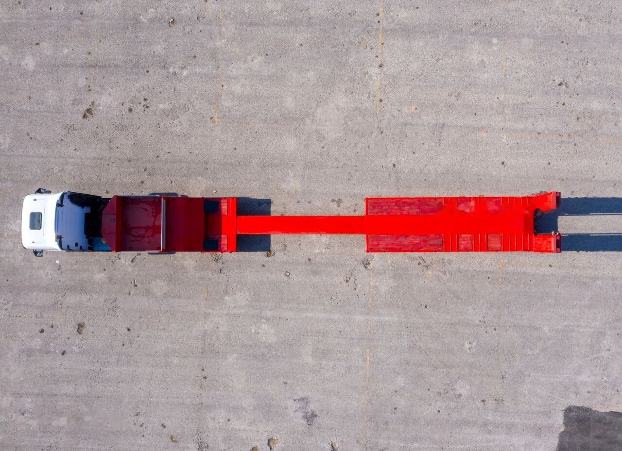Uus Madal platvormpoolhaagis Fesan 3 AXLES LOWBED: pilt 9