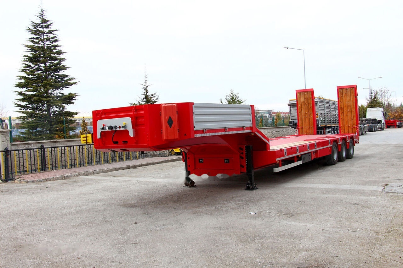 Uus Madal platvormpoolhaagis Fesan 3 AXLES LOWBED: pilt 17