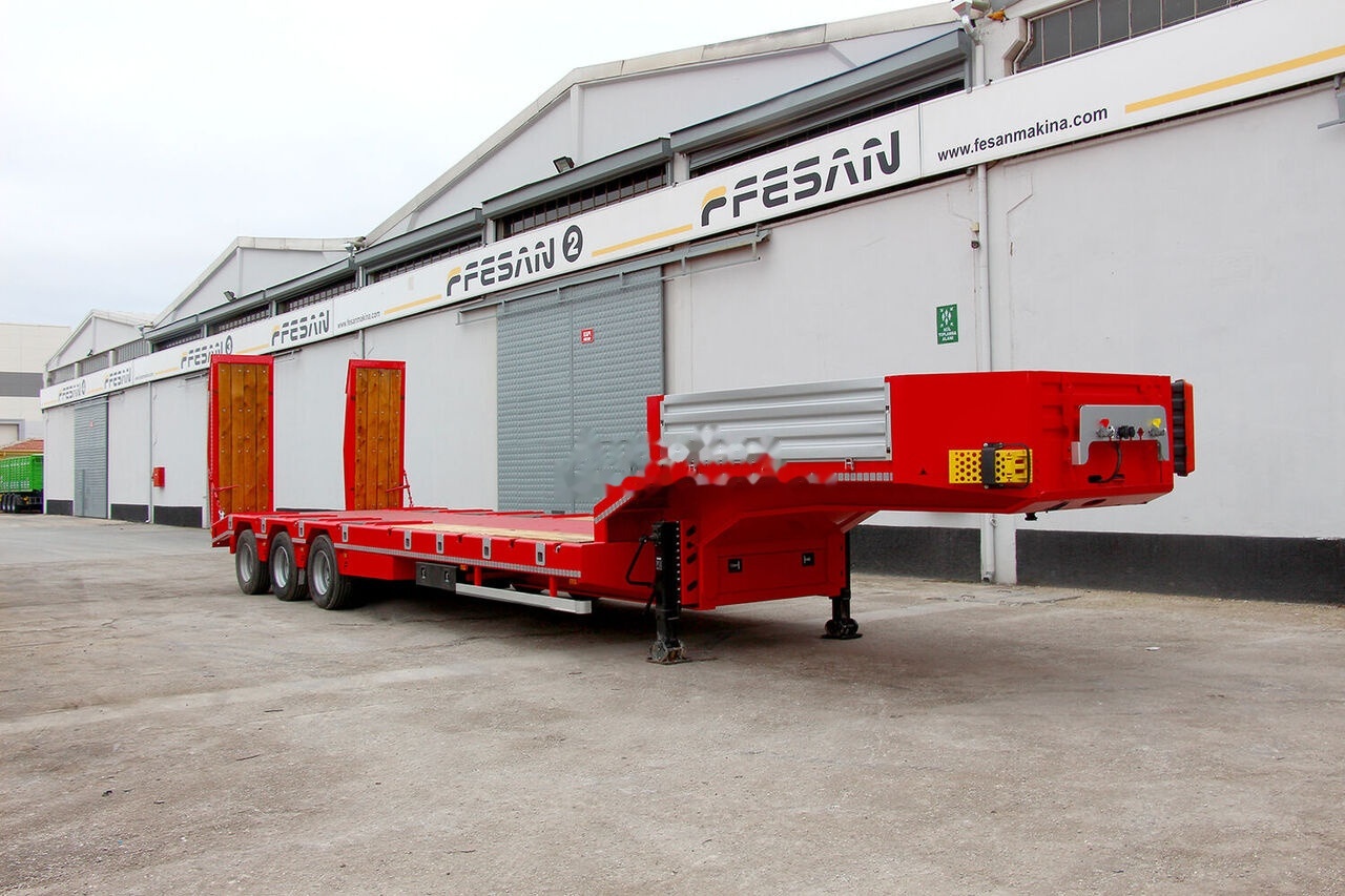 Uus Madal platvormpoolhaagis Fesan 3 AXLES LOWBED: pilt 16