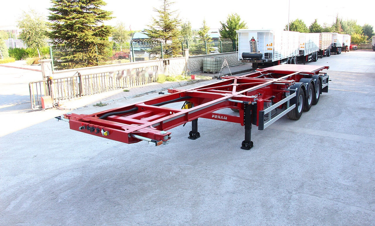 Uus Konteinerveduk/ Tõstukiga poolhaagis transporditavad ained konteinerid Fesan CONTAINER CARRIER CHASSIS 20 FEET, 30 FEET, 40 FEET, 40 FEET HC,: pilt 11