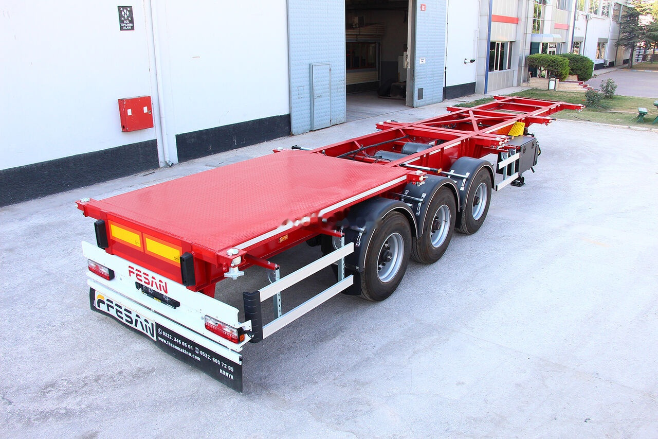 Uus Konteinerveduk/ Tõstukiga poolhaagis transporditavad ained konteinerid Fesan CONTAINER CARRIER CHASSIS 20 FEET, 30 FEET, 40 FEET, 40 FEET HC,: pilt 10