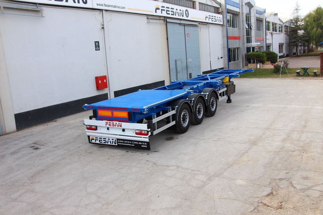 Uus Konteinerveduk/ Tõstukiga poolhaagis transporditavad ained konteinerid Fesan CONTAINER CARRIER CHASSIS 20 FEET, 30 FEET, 40 FEET, 40 FEET HC,: pilt 6