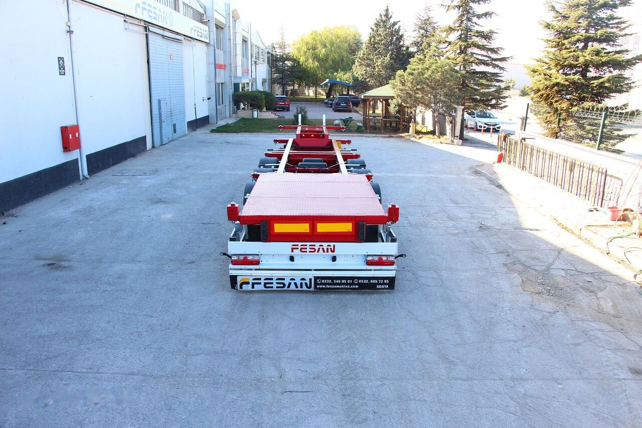 Fesan CONTAINER CARRIER CHASSIS 20 FEET, 30 FEET, 40 FEET, 40 FEET HC, - Konteinerveduk/ Tõstukiga poolhaagis: pilt 2 Fesan CONTAINER CARRIER CHASSIS 20 FEET, 30 FEET, 40 FEET, 40 FEET HC, - Konteinerveduk/ Tõstukiga poolhaagis: pilt 2