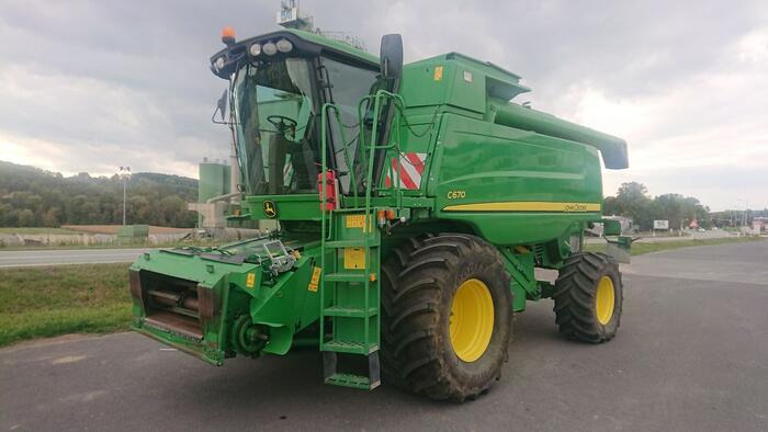 John Deere C 670 - Kombain: pilt 5 John Deere C 670 - Kombain: pilt 5