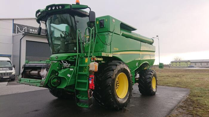 John Deere S670 - Kombain: pilt 1 John Deere S670 - Kombain: pilt 1