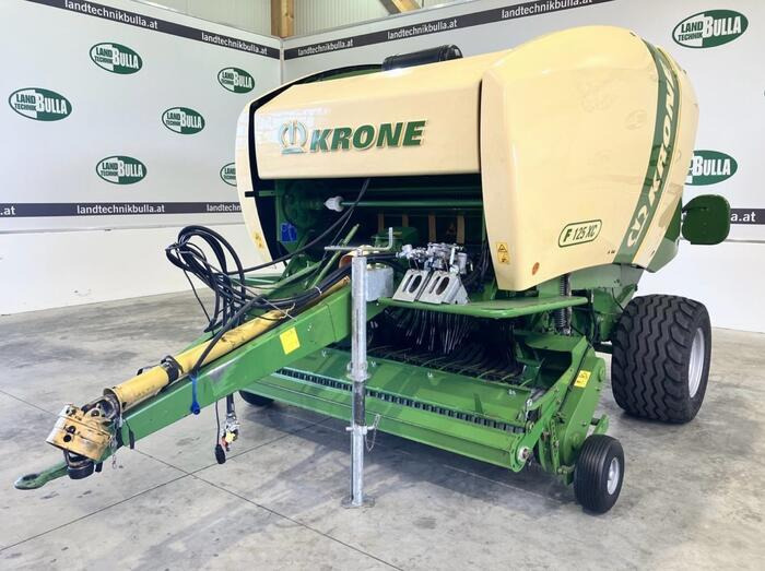 Krone Comprima F 125 XC - Heinapress, ümmargune: pilt 1 Krone Comprima F 125 XC - Heinapress, ümmargune: pilt 1