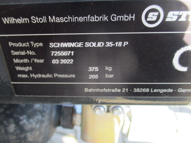 Stoll ClassicLine CL755 + Solid 35-18 P "2 Lader / 2 Loader" - Esilaadur traktorile: pilt 5 Stoll ClassicLine CL755 + Solid 35-18 P "2 Lader / 2 Loader" - Esilaadur traktorile: pilt 5