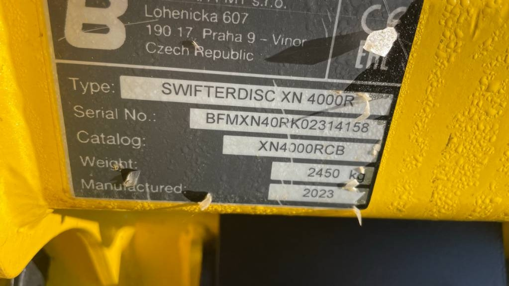 Bednar SWIFTERDISC XN 4000 R - Ketasäke: pilt 2 Bednar SWIFTERDISC XN 4000 R - Ketasäke: pilt 2