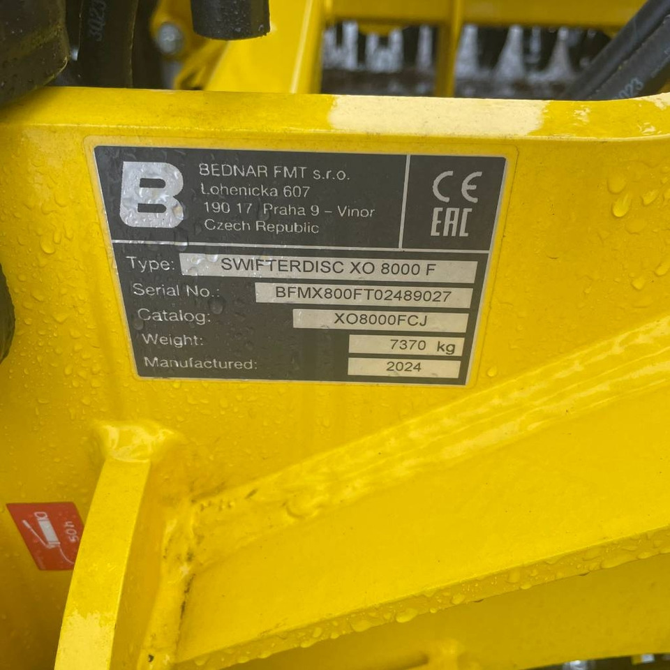 Bednar Swifterdisc XO 8000 F - Ketasäke: pilt 3 Bednar Swifterdisc XO 8000 F - Ketasäke: pilt 3