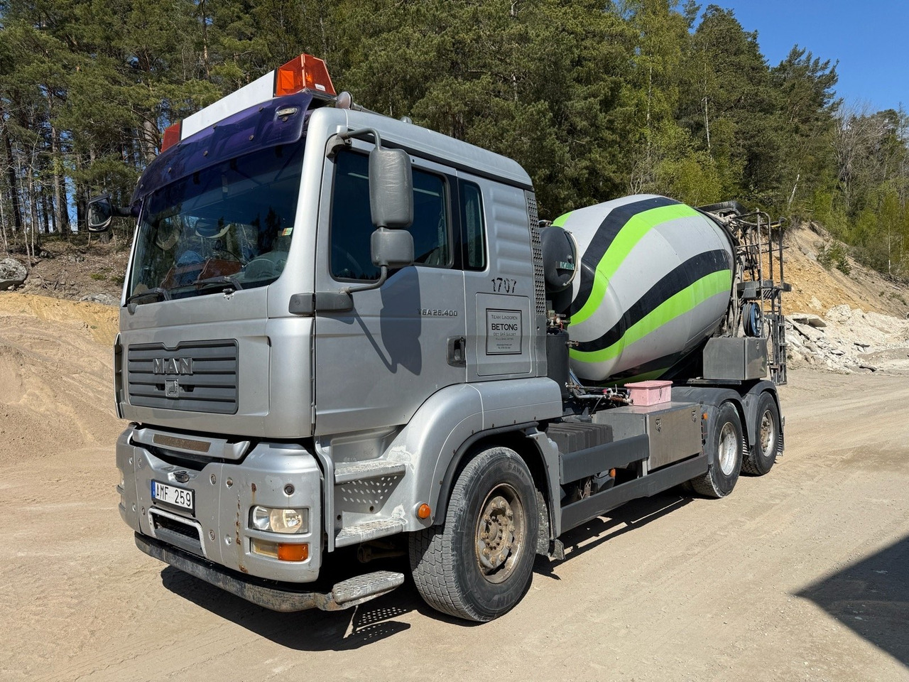 Betongbil MAN TGA 26,400 6X2-2 BL -2007 | Kart - Autobetoonisegisti: pilt 1 Betongbil MAN TGA 26,400 6X2-2 BL -2007 | Kart - Autobetoonisegisti: pilt 1