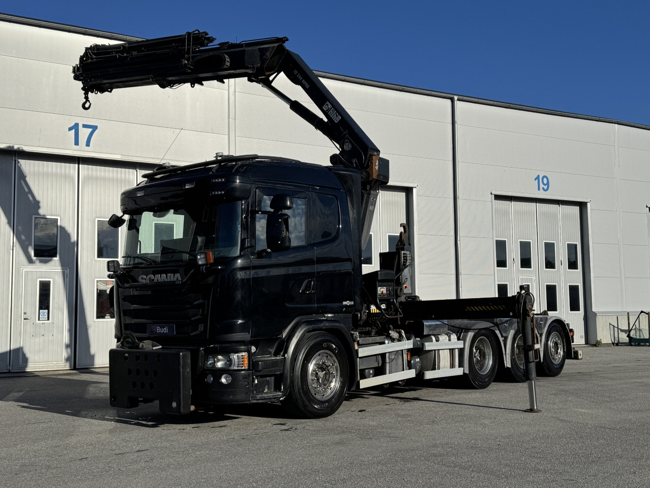 Kranväxlare Scania G450 LB 8X4*4 HNB -2015 | HIAB | Plogförberedd - Konkstõstukiga veoauto, Kraanaga veoauto: pilt 1 Kranväxlare Scania G450 LB 8X4*4 HNB -2015 | HIAB | Plogförberedd - Konkstõstukiga veoauto, Kraanaga veoauto: pilt 1