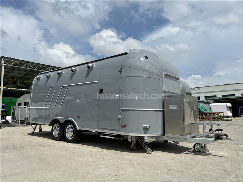 Burger Food Truck Grey Airstream Food Trailer=,Coffee Trailer - Toitlustus haagis: pilt 3 Burger Food Truck Grey Airstream Food Trailer=,Coffee Trailer - Toitlustus haagis: pilt 3