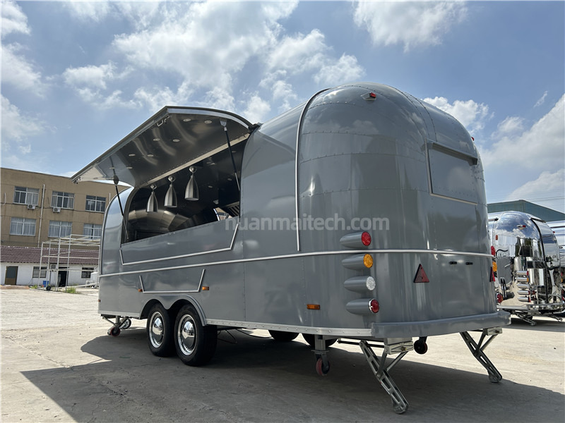 Burger Food Truck Grey Airstream Food Trailer=,Coffee Trailer - Toitlustus haagis: pilt 5 Burger Food Truck Grey Airstream Food Trailer=,Coffee Trailer - Toitlustus haagis: pilt 5