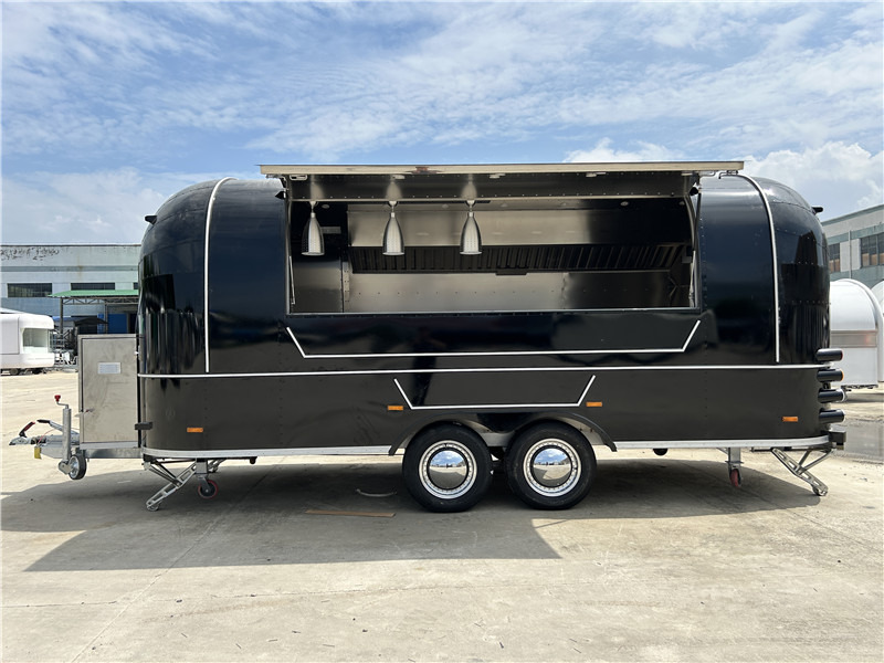 Burger Van Black Airstream Food Truck,Food Trailer,foodtruck - Toitlustus haagis: pilt 1 Burger Van Black Airstream Food Truck,Food Trailer,foodtruck - Toitlustus haagis: pilt 1