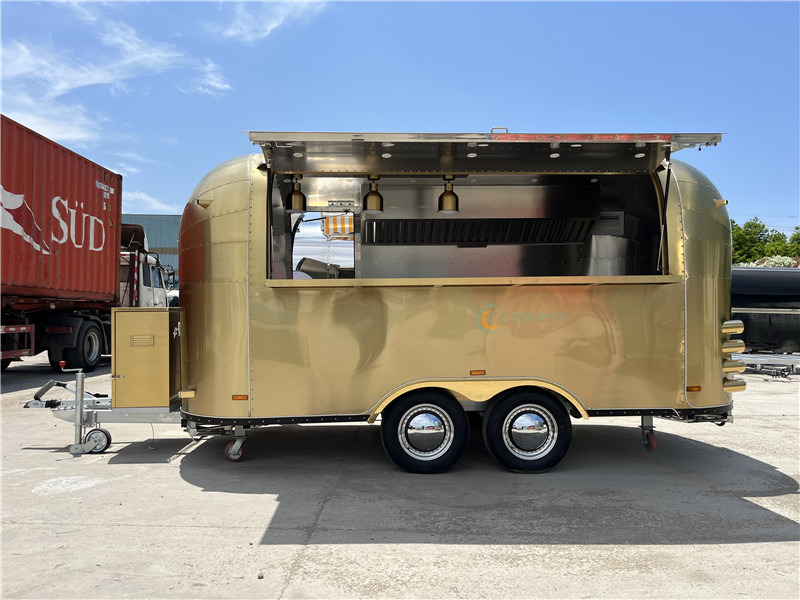 Ice Cream Trailer ,Coffee Food Trailer Gold Food Truck, Burger Foodtruck - Toitlustus haagis: pilt 2 Ice Cream Trailer ,Coffee Food Trailer Gold Food Truck, Burger Foodtruck - Toitlustus haagis: pilt 2