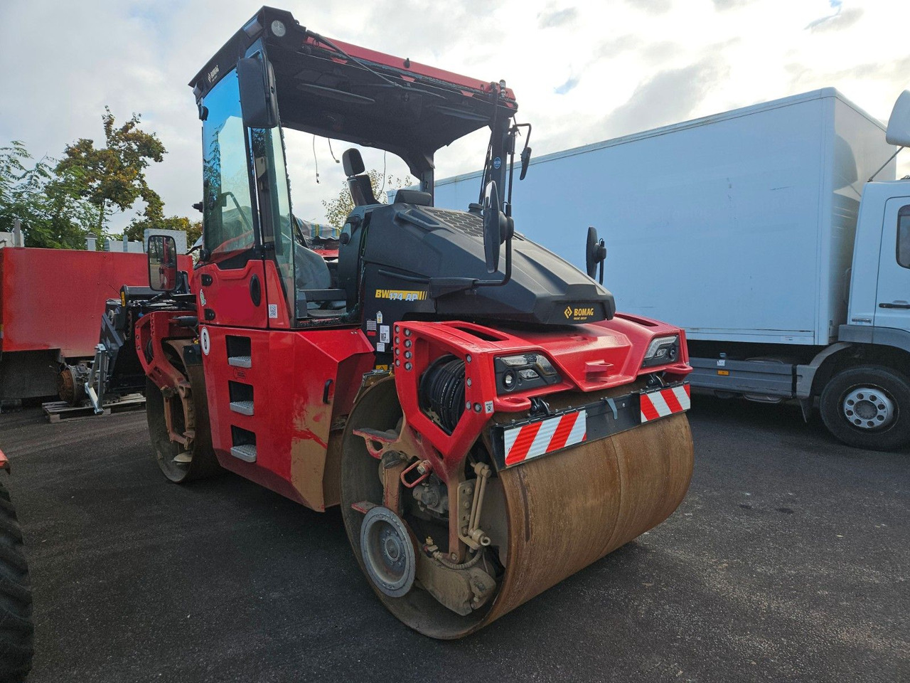 BOMAG BW 174 AP Unfallschaden - Teerull: pilt 1 BOMAG BW 174 AP Unfallschaden - Teerull: pilt 1
